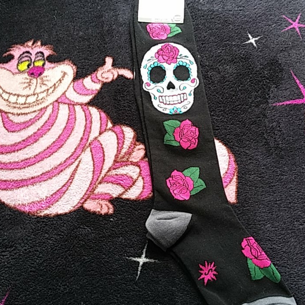 Sugar skull socks